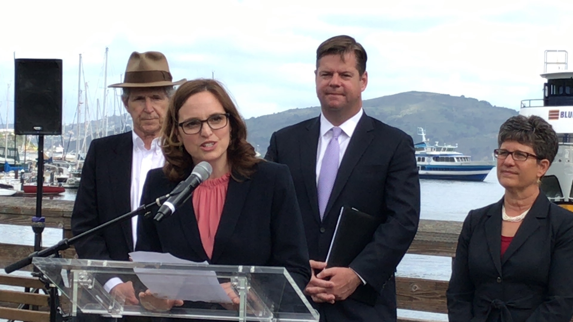 Mayor Farrell Pier 35 Ferries