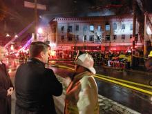 Union and Columbus Fire