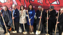 Mayor Breed at Casa de la Mision Groundbreaking