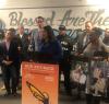 Mayor Breed speaking at Gun-Buy Back press conference